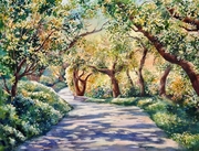 The Path Through the Oaks at Descanso II